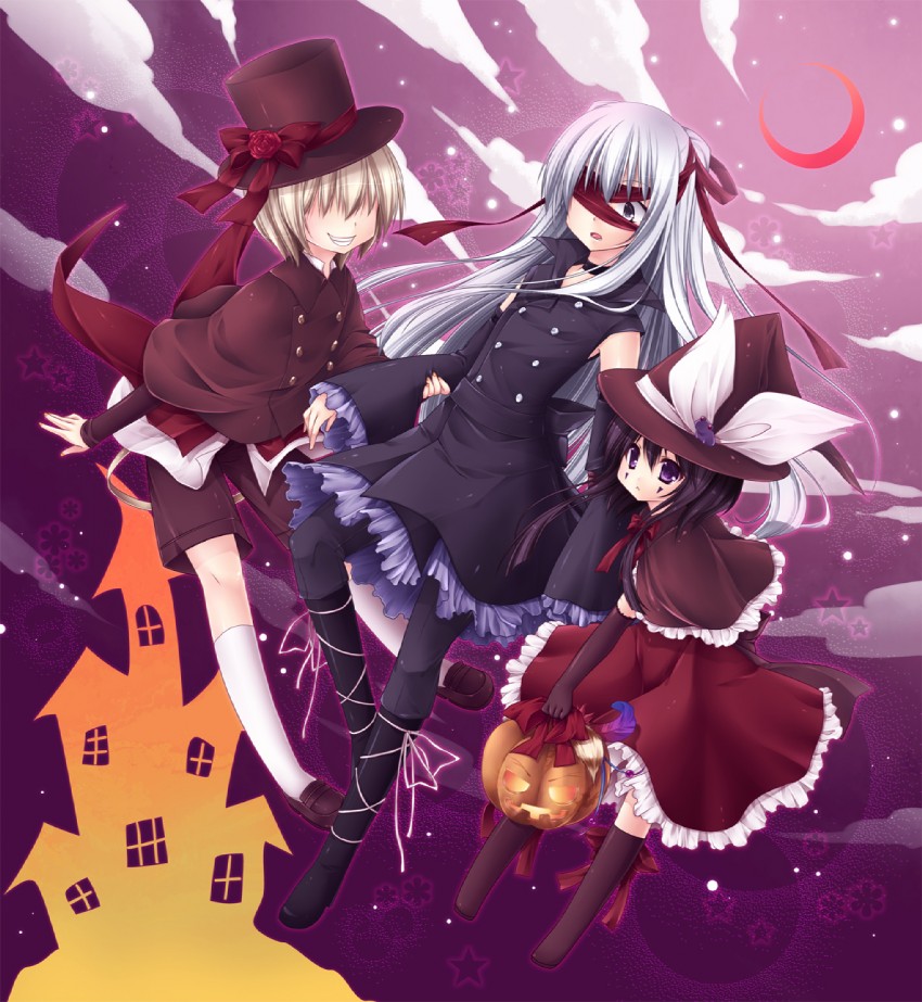 belphegor, superbi squalo, and mammon (katekyo hitman reborn!) drawn by sagami_rin