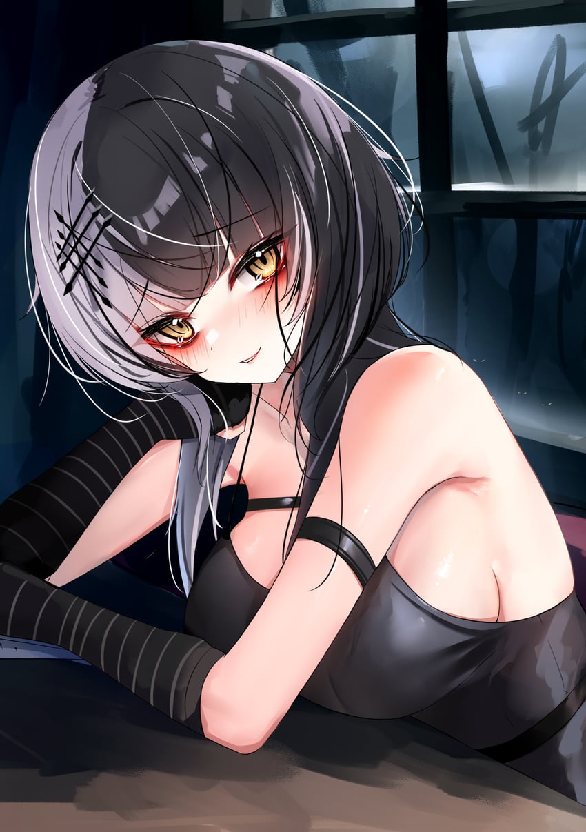 shiori novella (hololive and 1 more) drawn by rifufu