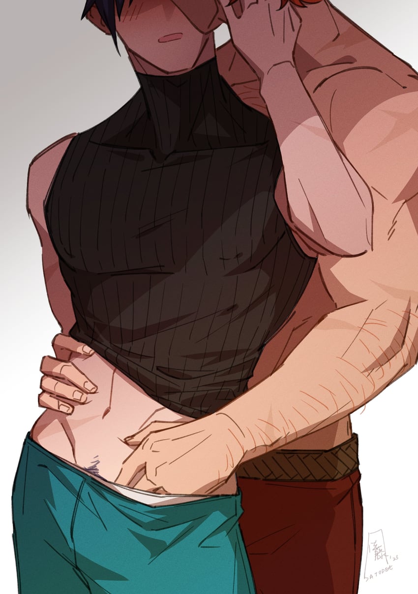 sylvain jose gautier and felix hugo fraldarius (fire emblem and 1 more) drawn by satodee