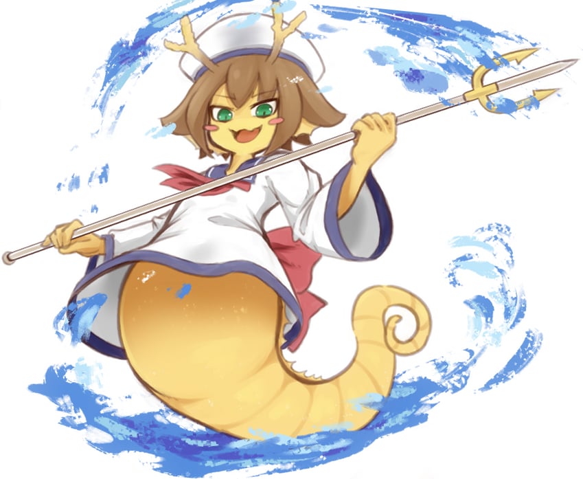 tatsuko (mon-musu quest! and 1 more) drawn by revenge_(vengerezn)