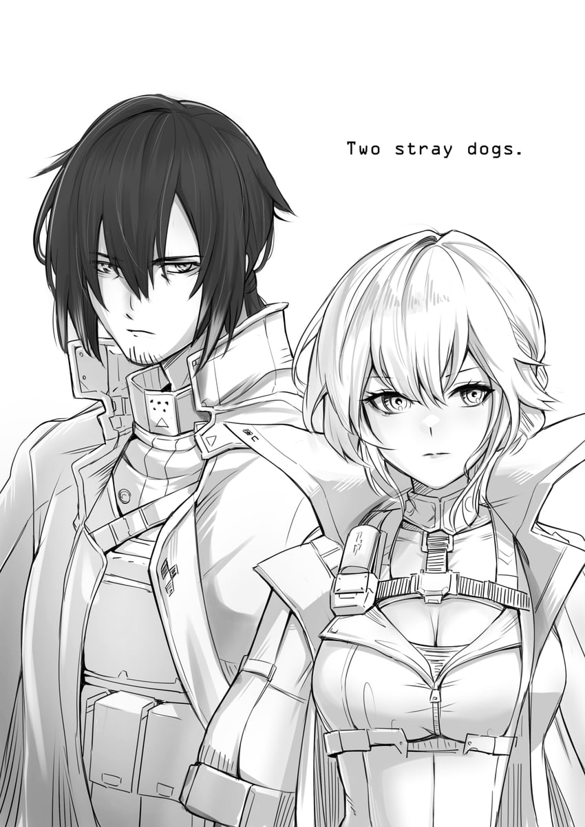 commander, ots-14, and groza (girls' frontline and 1 more) drawn by ichi_illust001
