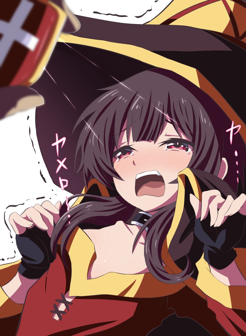 megumin (kono subarashii sekai ni shukufuku wo!) drawn by fujitaka_nasu