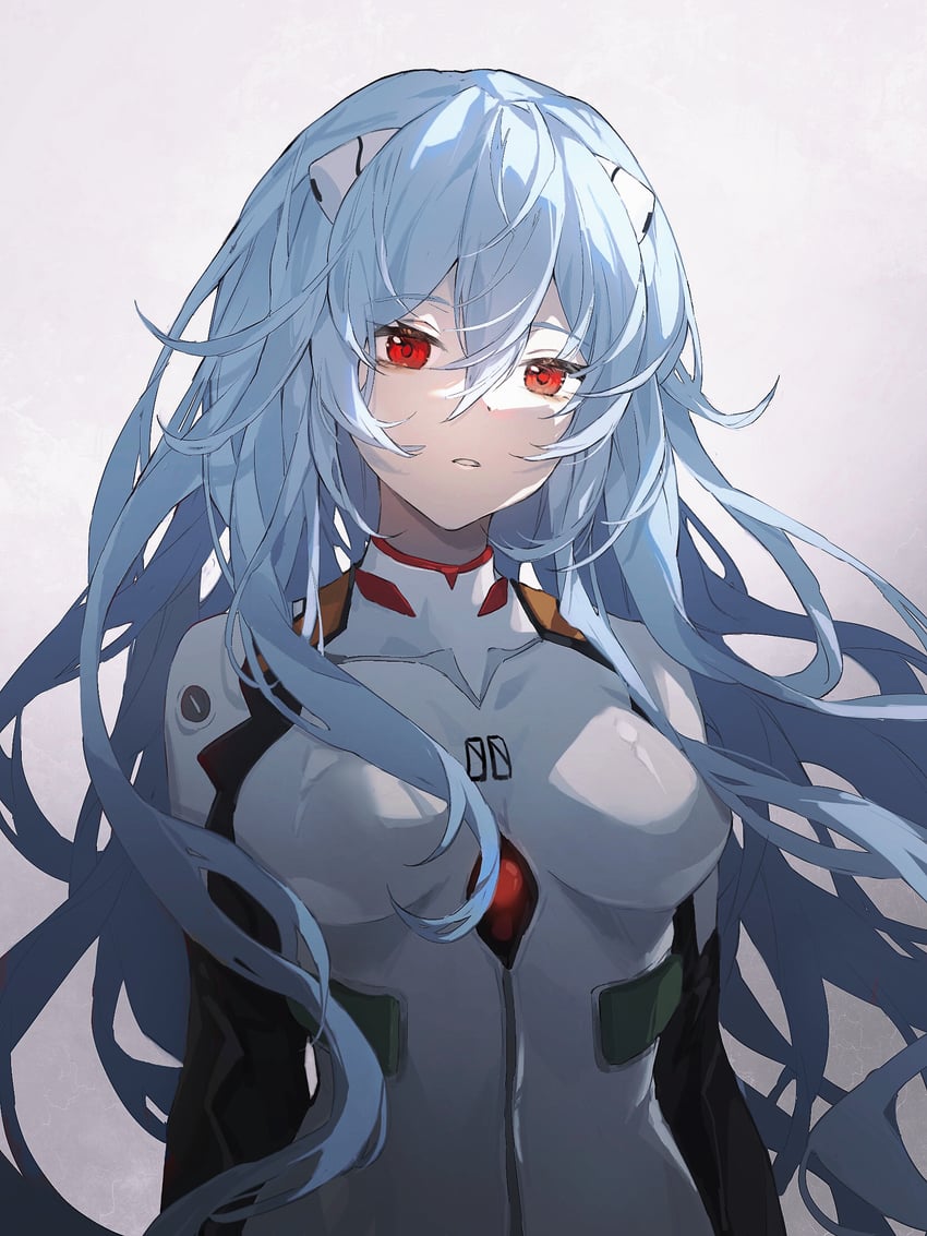 ayanami rei (neon genesis evangelion and 2 more) drawn by kiduki