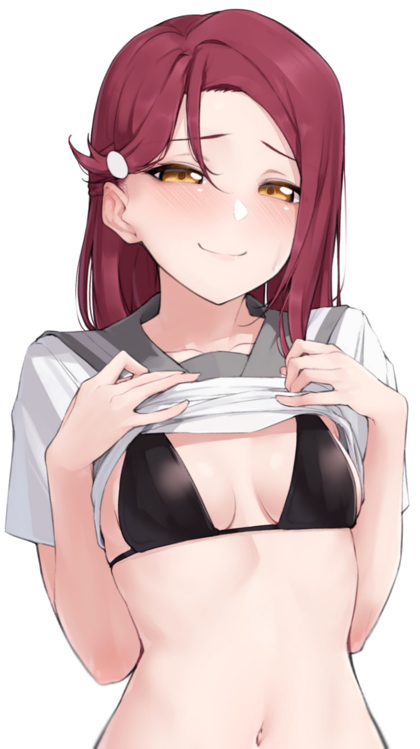 sakurauchi riko (love live! and 1 more) drawn by nasuno_(nasuno42)
