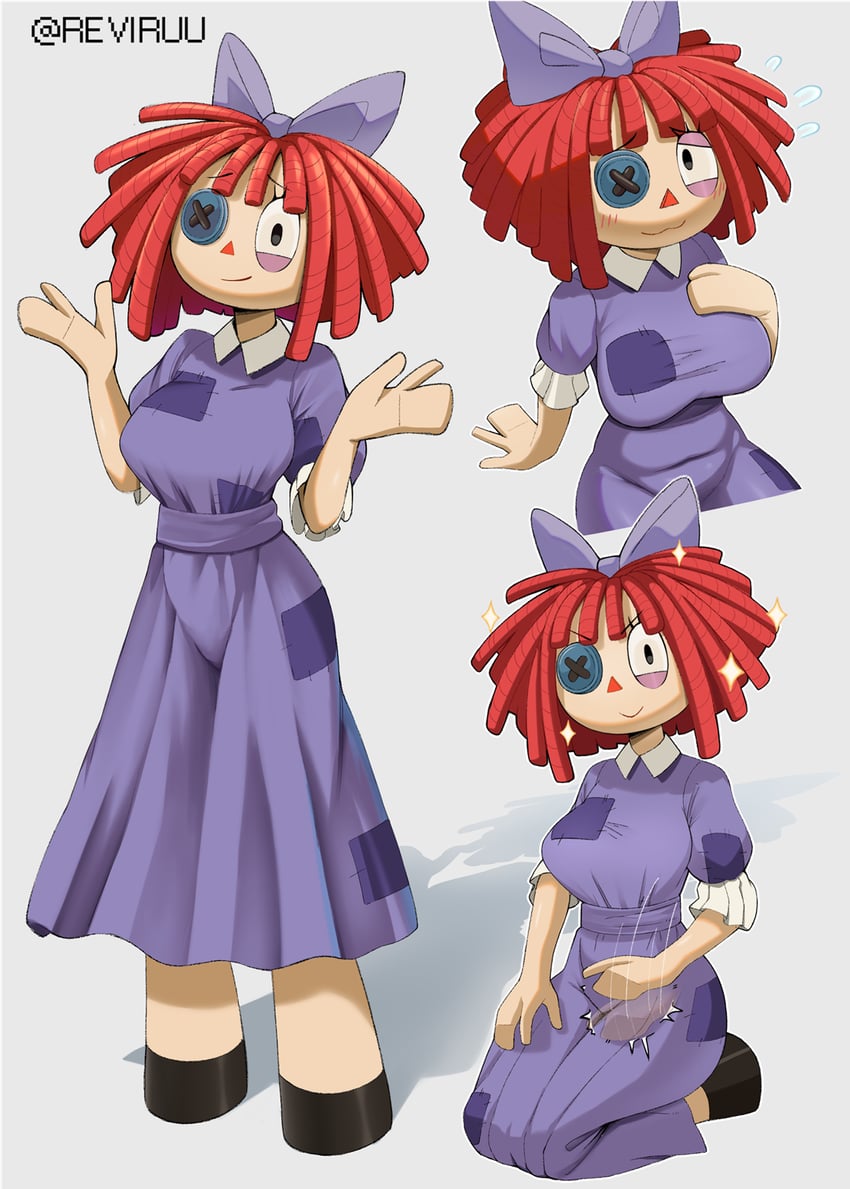 ragatha (the amazing digital circus) drawn by reviruu