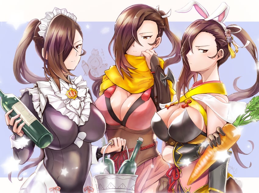 kiran and kagero (fire emblem and 2 more) drawn by oh01861884