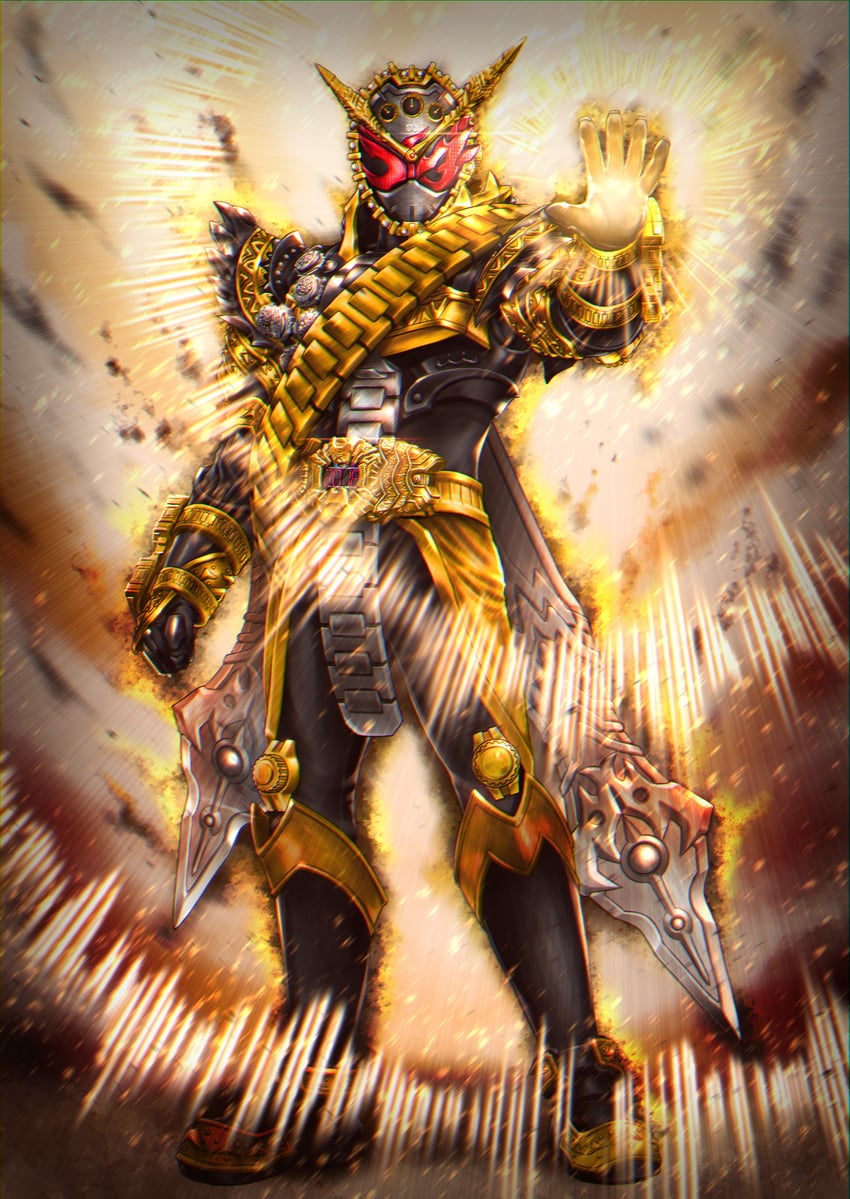 ohma zi-o (kamen rider and 1 more) drawn by ryukawa