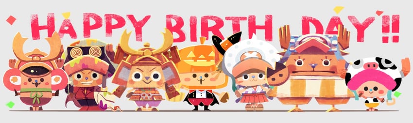 yamato and tony tony chopper (one piece and 1 more) drawn by sugiyama_(yookoisei)