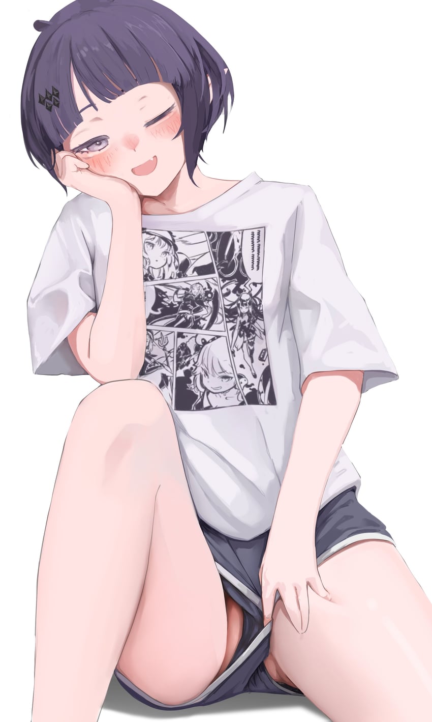 ninomae ina'nis (hololive and 1 more) drawn by spicyyrum