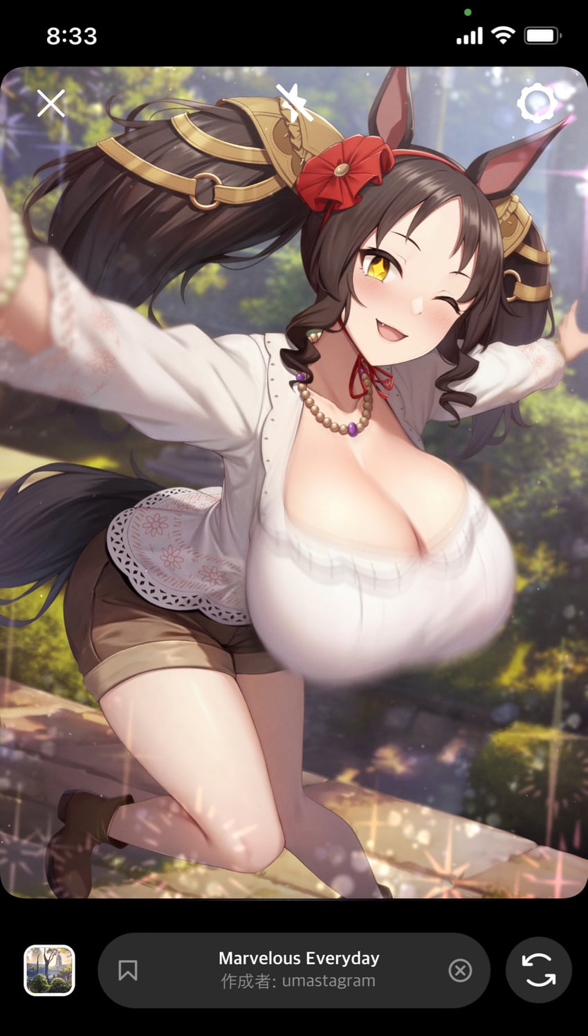 marvelous sunday (umamusume) drawn by kannko_bokujou