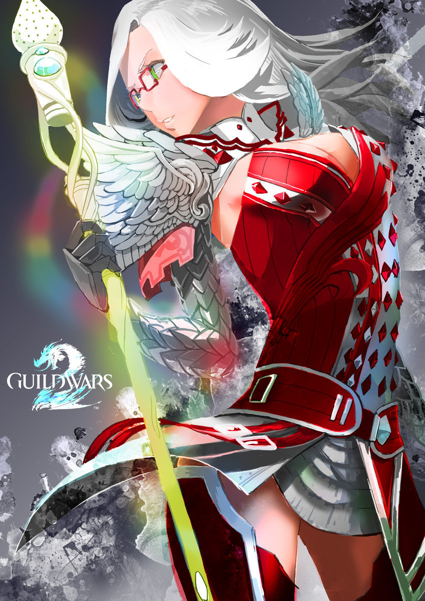 pact commander (guild wars and 1 more) drawn by beijuu