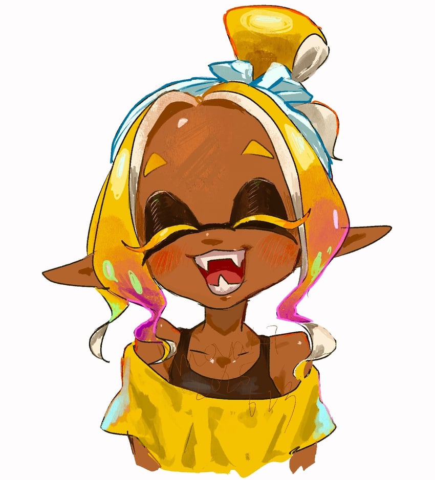 frye (splatoon and 1 more) drawn by cairngorm999