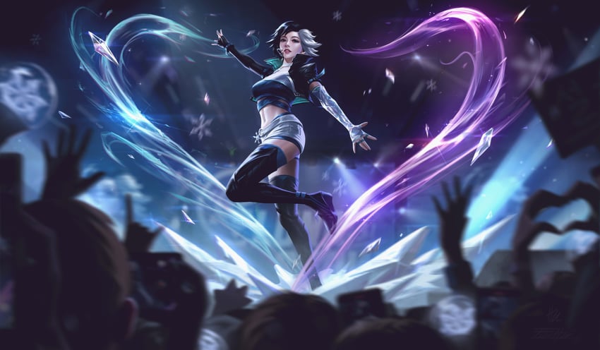 luna snow (marvel and 1 more) drawn by fei_hai