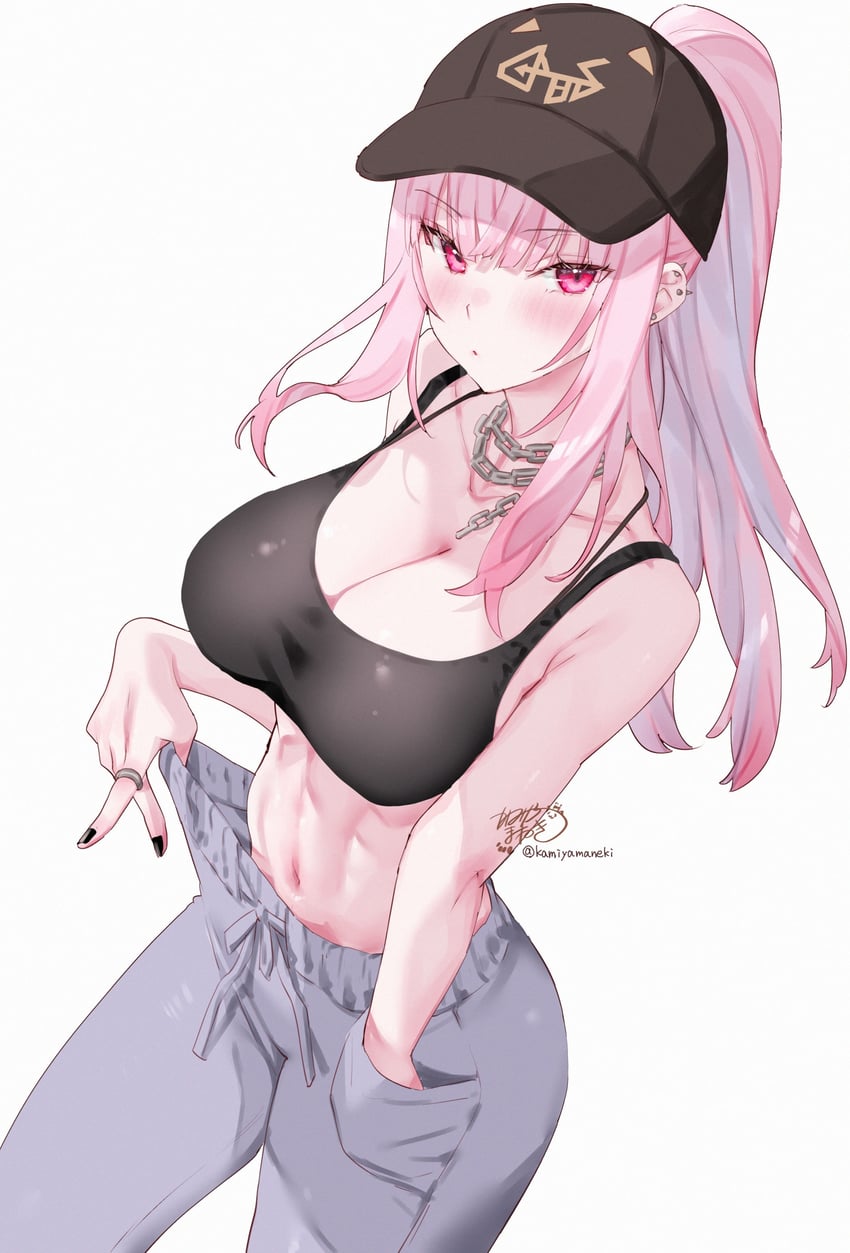 mori calliope (hololive and 1 more) drawn by kamiya_maneki