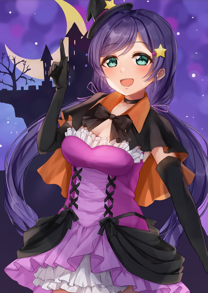 tojo nozomi (love live! and 1 more) drawn by yoshinone