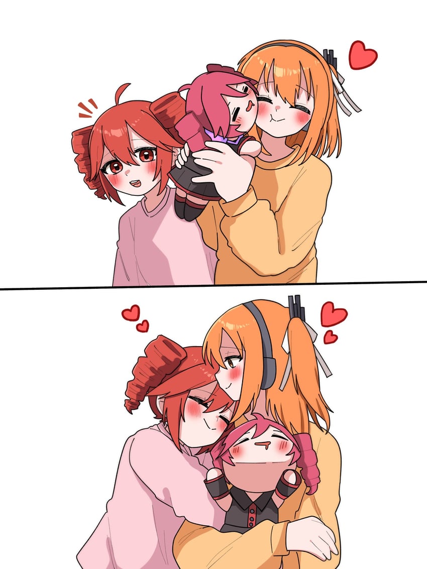 kasane teto and adachi rei (utau and 1 more) drawn by haru_maron