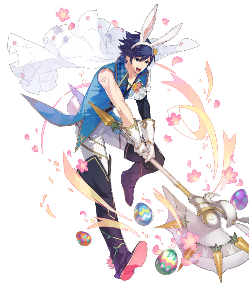 chrom (fire emblem and 2 more) drawn by ebira