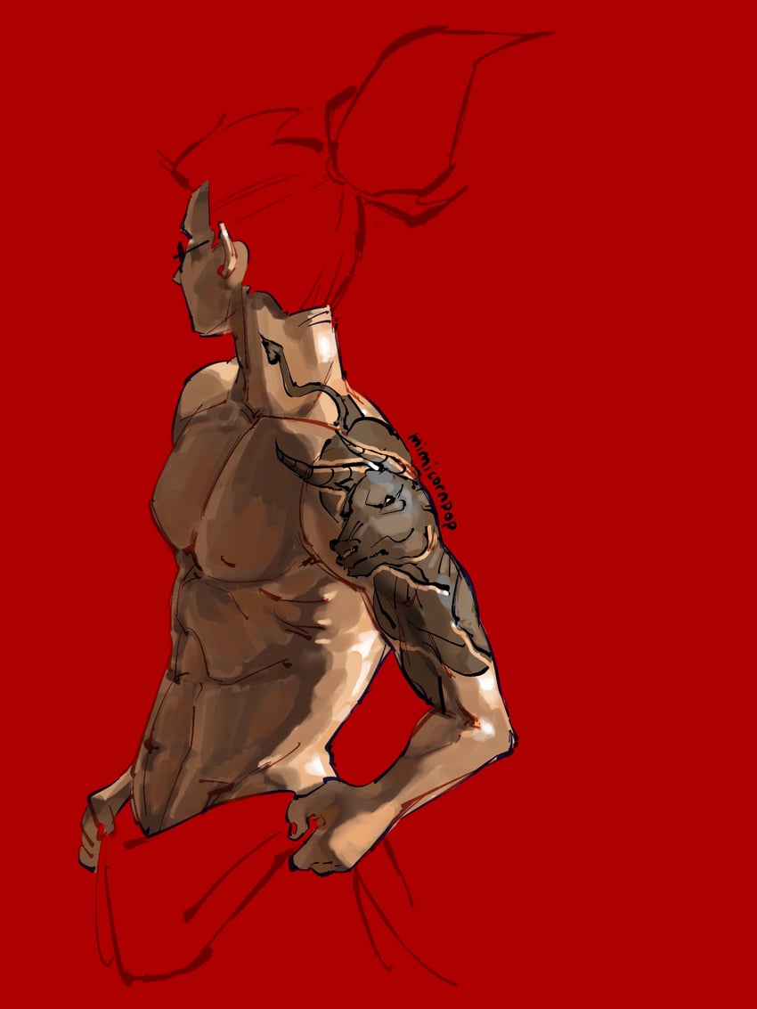 red son (monkie kid) drawn by mimicornpop