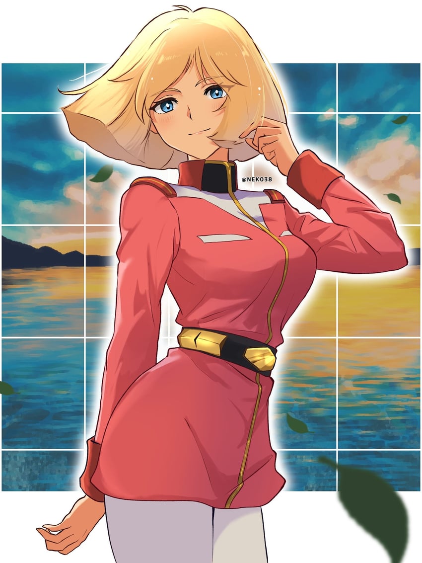 sayla mass (gundam and 1 more) drawn by mizuno374