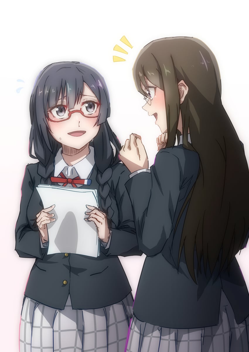 yuki setsuna, nakagawa nana, and nijigasaki student council vice president (love live! and 1 more) drawn by kashinoshi