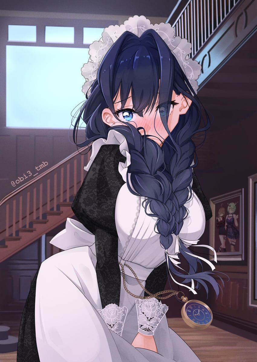 ouro kronii, nanashi mumei, and ceres fauna (hololive and 1 more) drawn by obi3