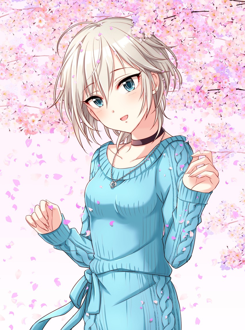 anastasia (idolmaster and 1 more) drawn by popon_ta