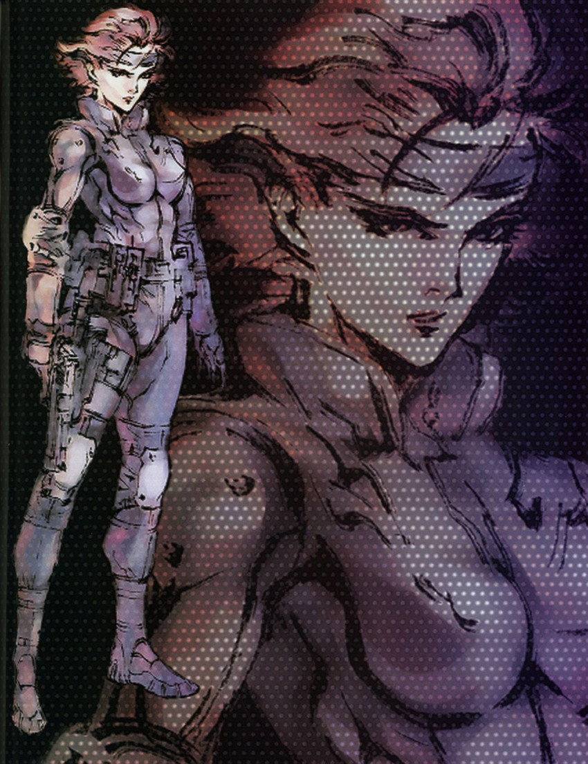 meryl silverburgh (metal gear and 1 more) drawn by shinkawa_youji
