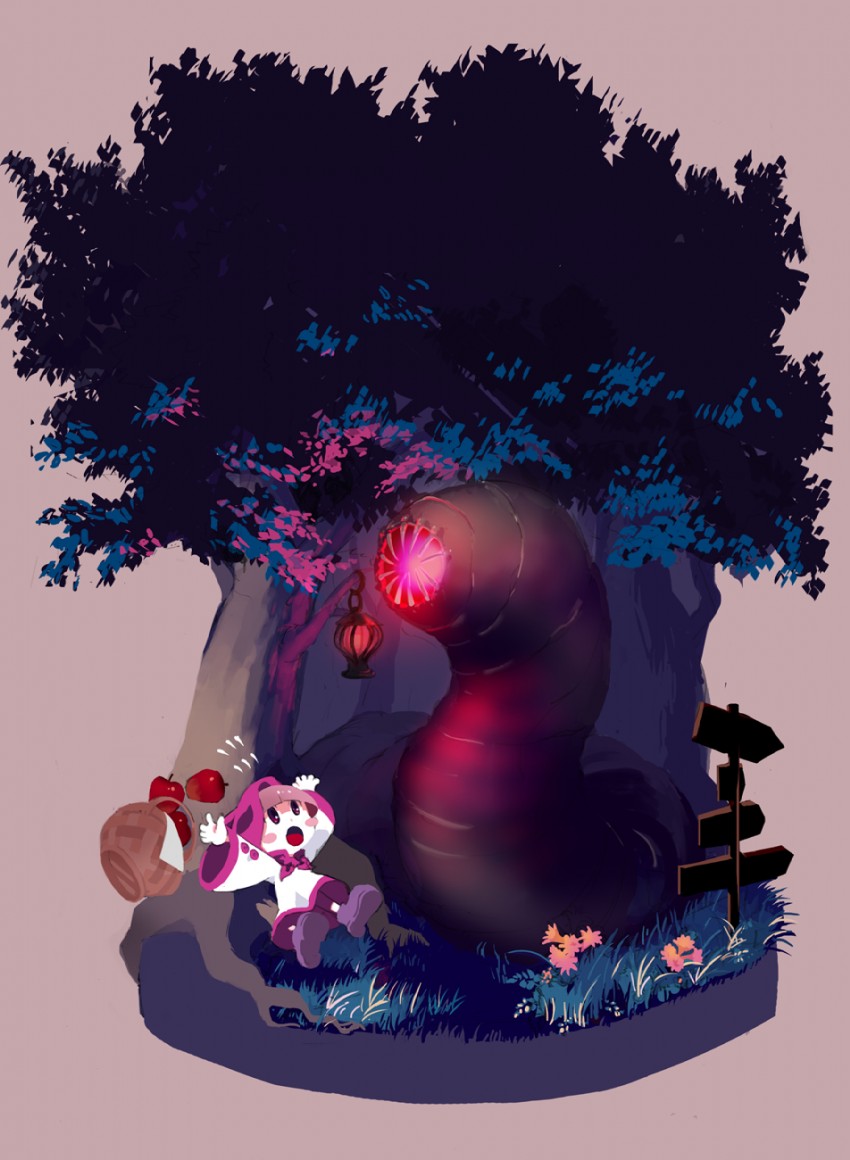little red riding hood (little red riding hood) drawn by kacchuu