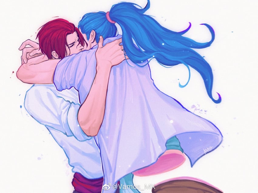 shanks and buggy the clown (one piece) drawn by vamos_mk