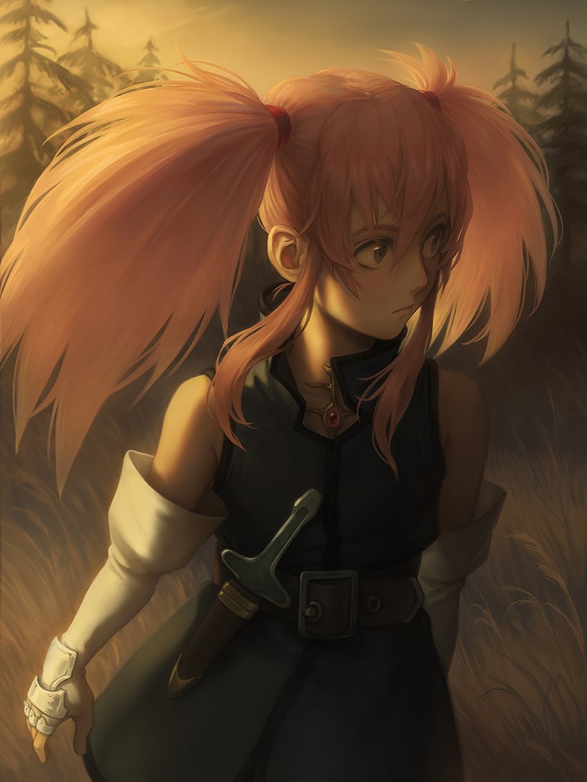 presea combatir (tales of and 1 more) drawn by kazuko_(towa)