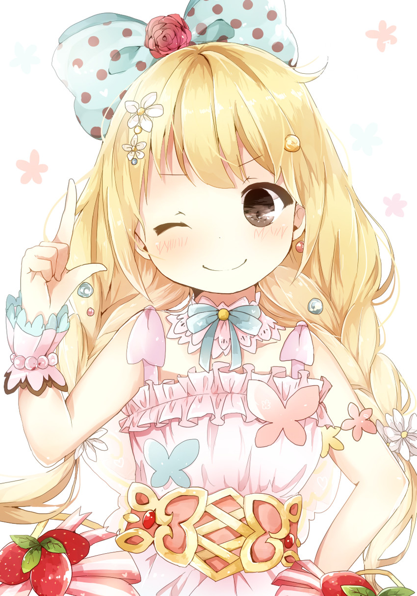 futaba anzu (idolmaster and 2 more) drawn by tsuki_no