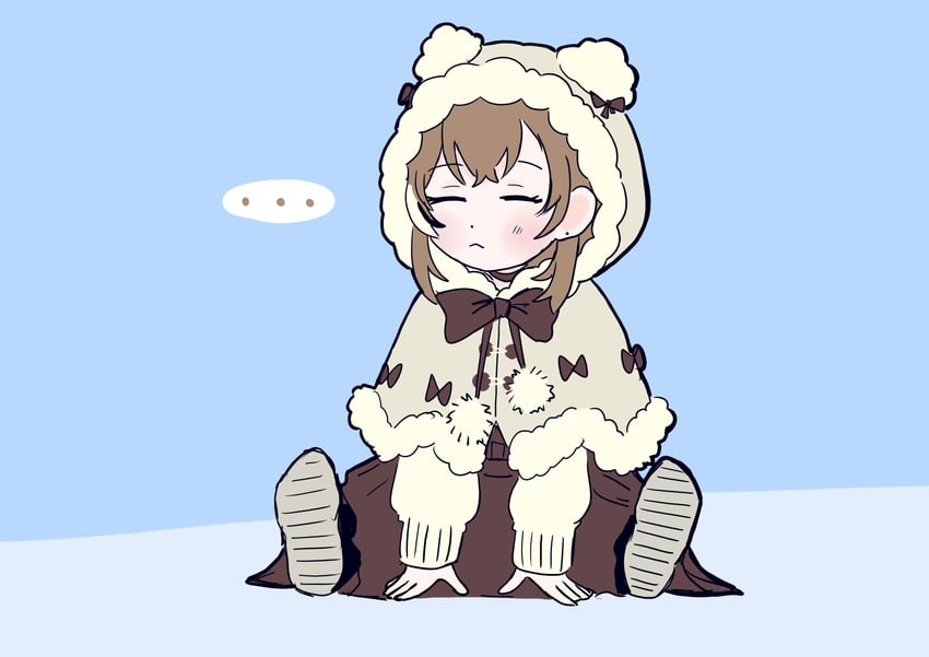 nanashi mumei (hololive and 1 more) drawn by mogufuuri