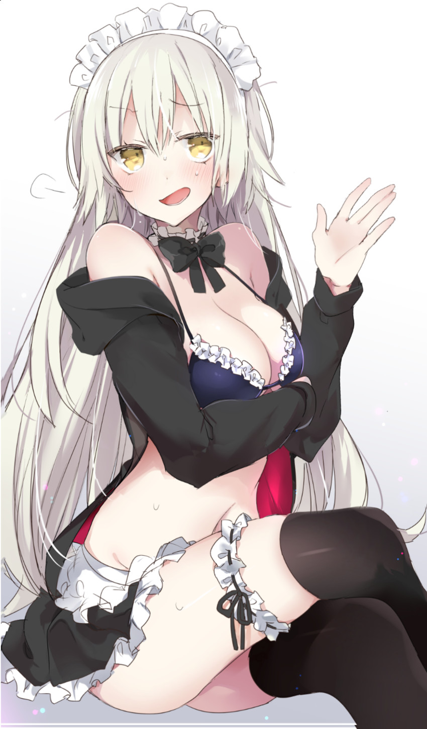 artoria pendragon, jeanne d'arc alter, and saber alter (fate and 1 more) drawn by sino_(sionori)