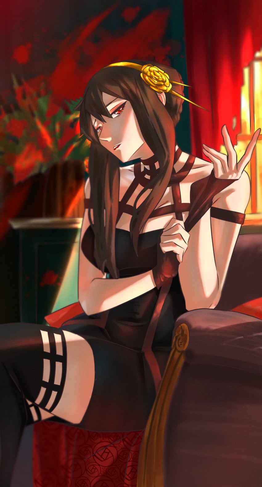 yor briar (spy x family) drawn by amothimor