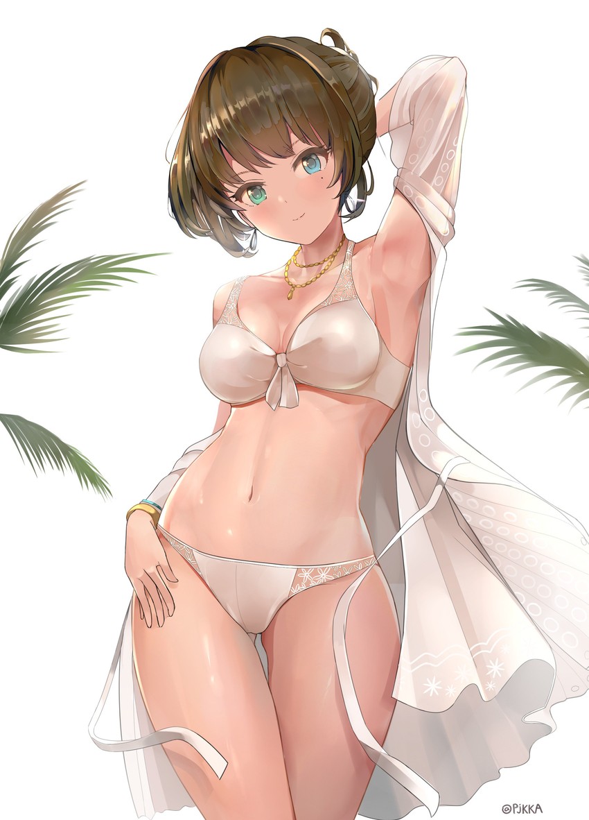takagaki kaede (idolmaster and 1 more) drawn by pjkka
