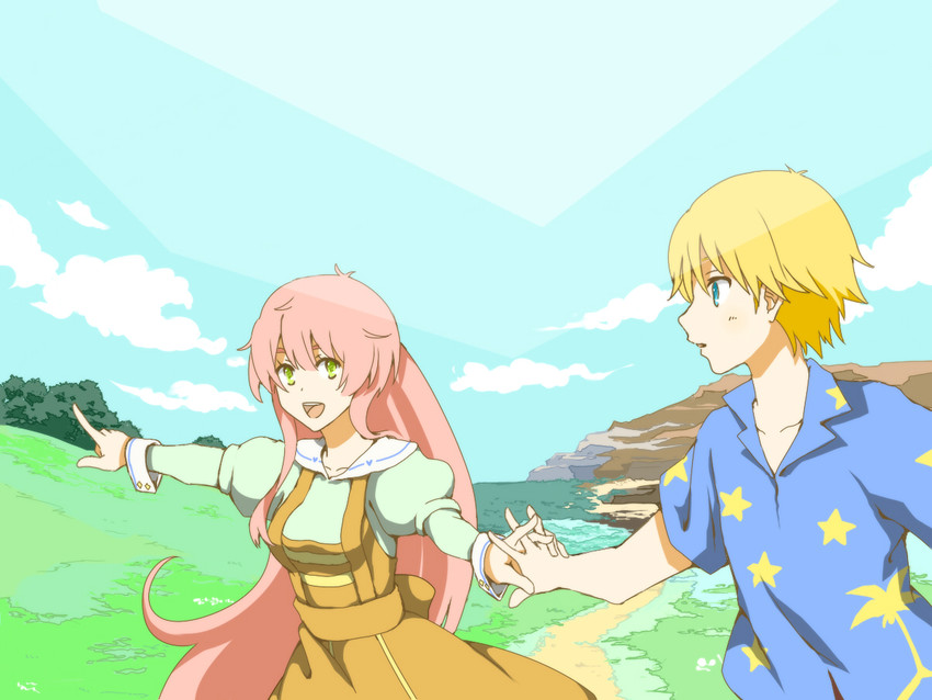 watashi and joshu-san (jinrui wa suitai shimashita) drawn by sakurage