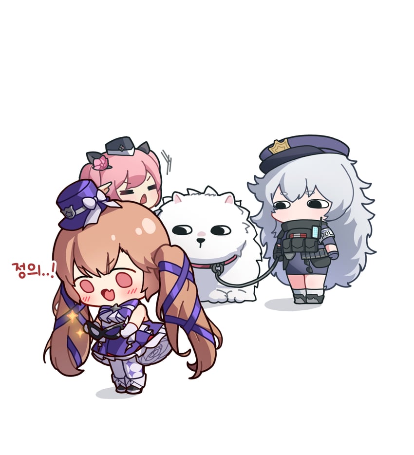 poli, miranda, quiry, and timi (goddess of victory: nikke) drawn by uz_(uzru0428)