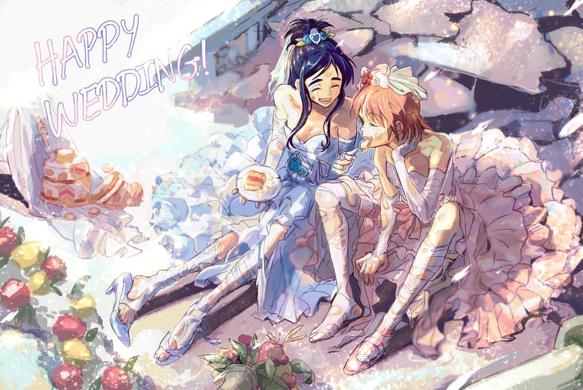 misumi nagisa and yukishiro honoka (precure and 1 more) drawn by koyomania