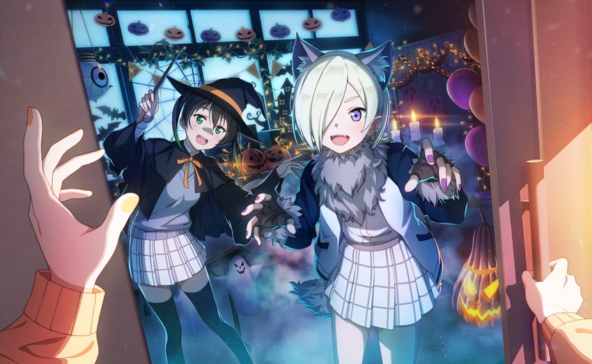 takasaki yu and mia taylor (love live! and 2 more)