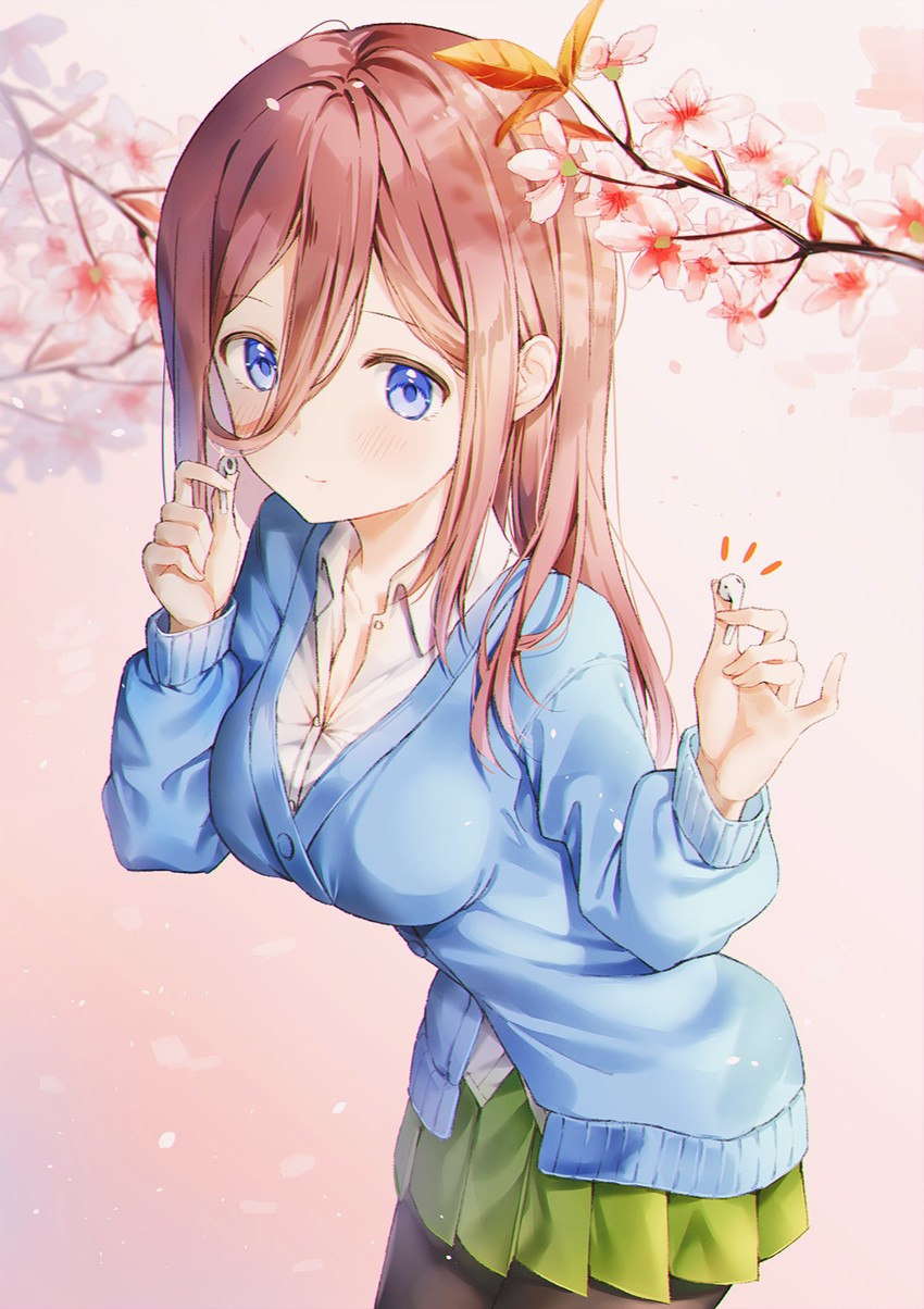 nakano miku (go-toubun no hanayome) drawn by cha_chya