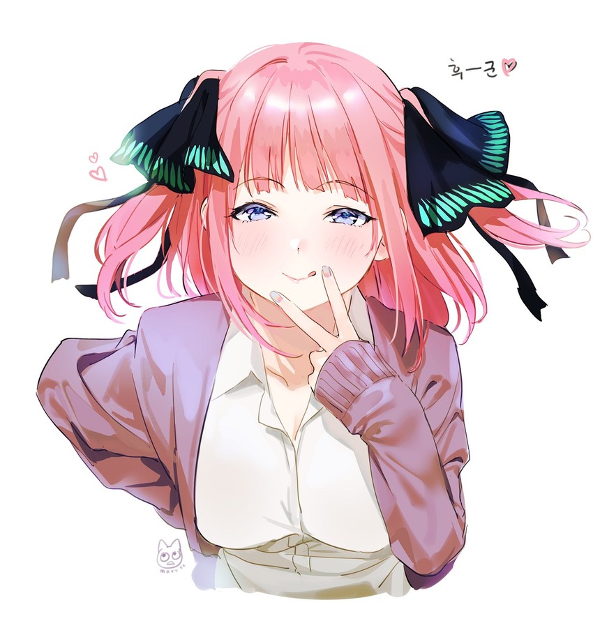 nakano nino (go-toubun no hanayome) drawn by mery_(yangmalgage)