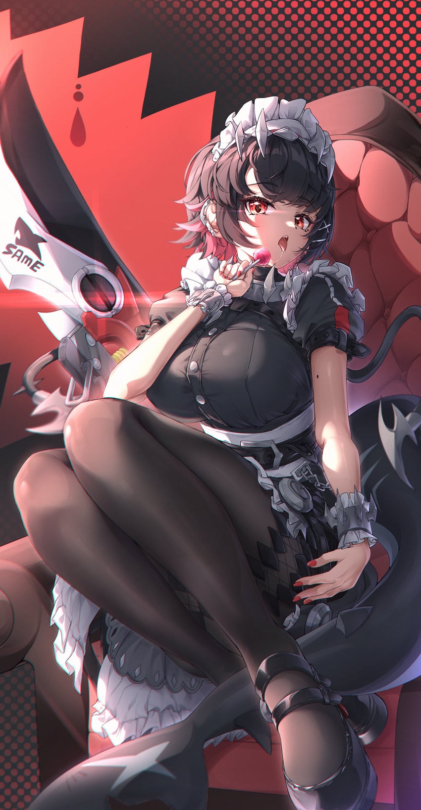 ellen joe (zenless zone zero) drawn by norimori