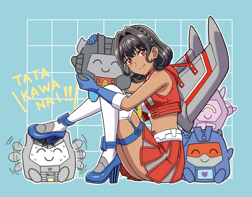 megatron, starscream, soundwave, and shockwave (transformers and 1 more) drawn by komagoma