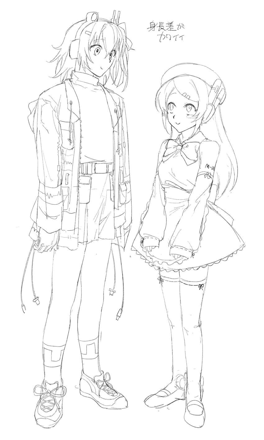 adachi rei and momone momo (utau and 1 more) drawn by aa_kabeuchi