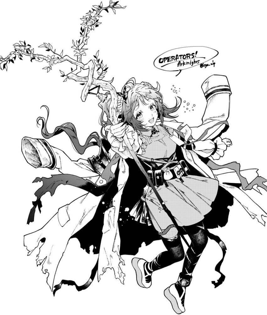 eyjafjalla and eyjafjalla the hvit aska (arknights) drawn by kyo_zip