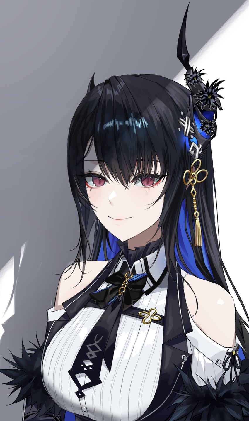 nerissa ravencroft (hololive and 1 more) drawn by thekaiyip