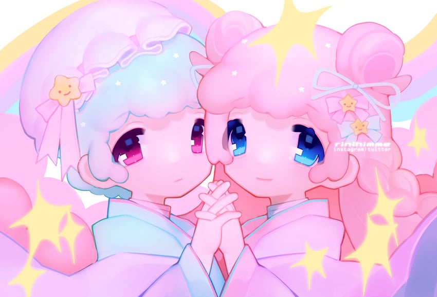 lala and kiki (sanrio and 1 more) drawn by rinihimme