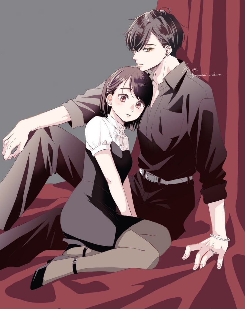 hinase hotaru and hananoi saki (hananoi-kun to koi no yamai) drawn by megumi_ibara