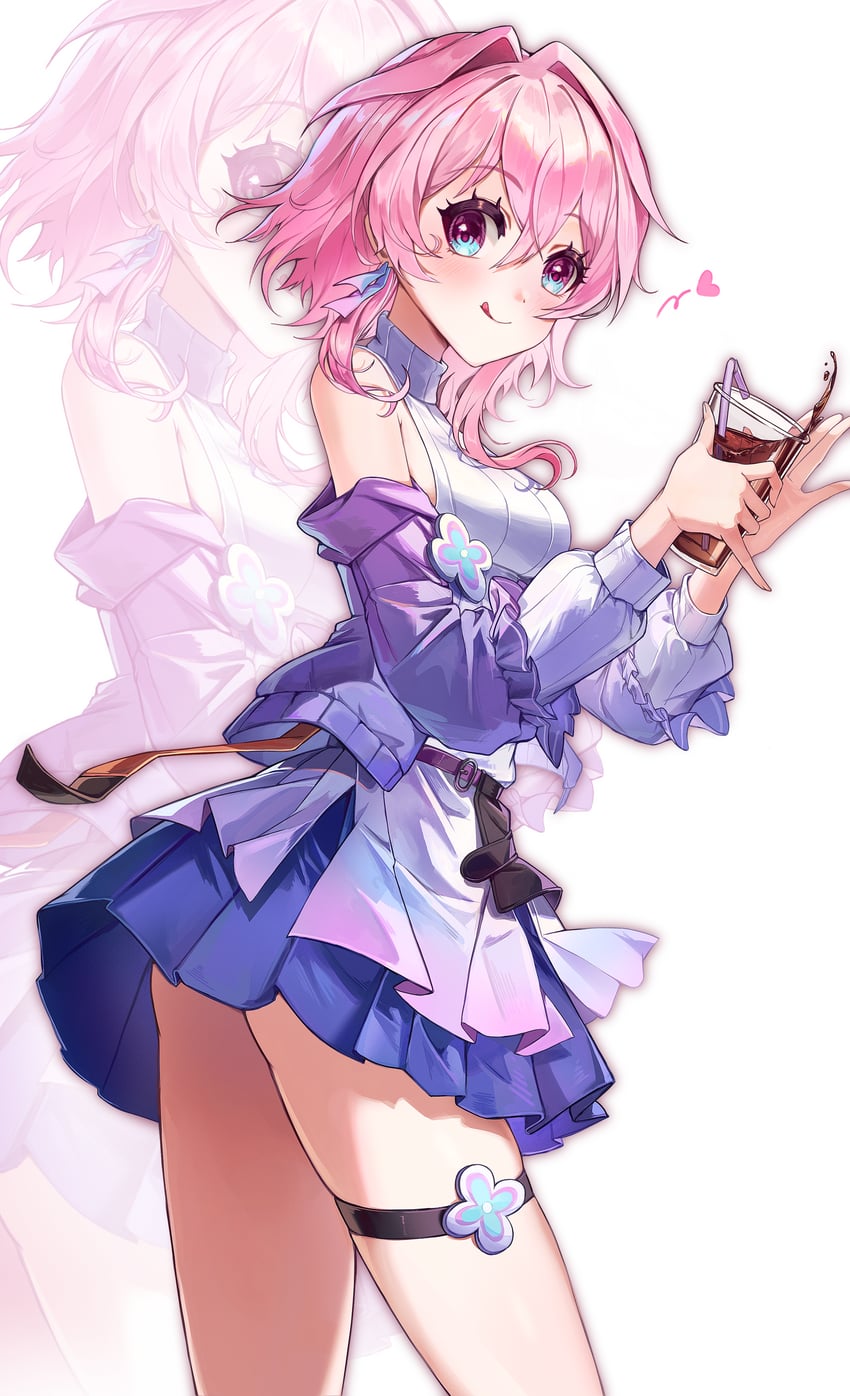 march 7th (honkai and 1 more) drawn by koya_223