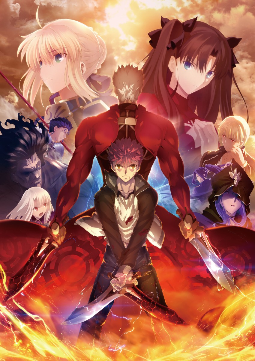 artoria pendragon, saber, tohsaka rin, illyasviel von einzbern, gilgamesh, and 6 more (fate and 2 more)